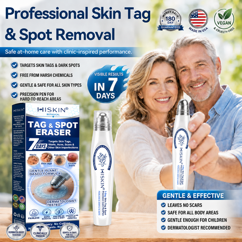 👩‍⚕️ 𝟕-𝐃𝒂𝘆 𝐒𝗸𝐢𝐧 𝐓𝒂𝗴 & 𝐒𝐩𝙤𝐭 𝐄𝐫𝒂𝐬𝙚𝐫 Painless & Scar-Free Advanced Imperfection Removal Rollerball Pen