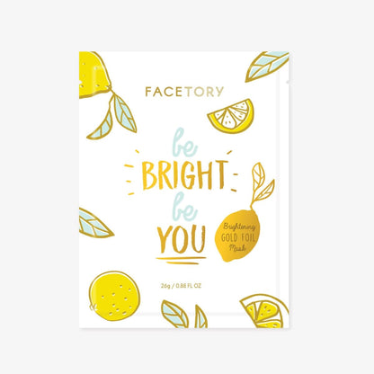 Be Bright Be You Gold Foil Sheet Mask - Brightening