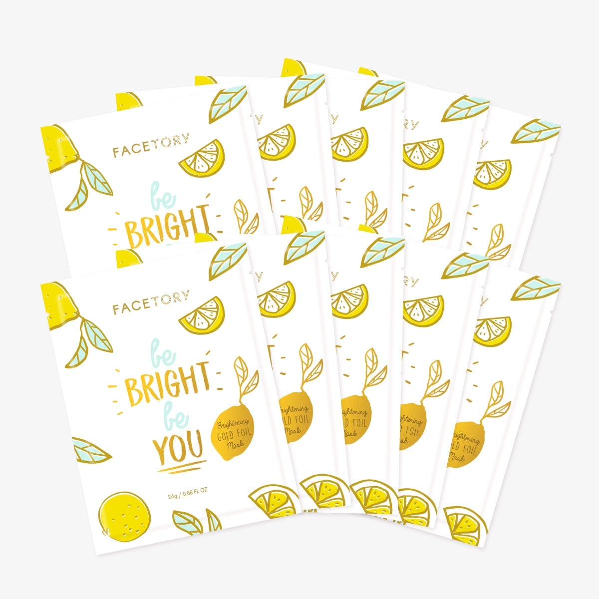Be Bright Be You Gold Foil Sheet Mask - Brightening