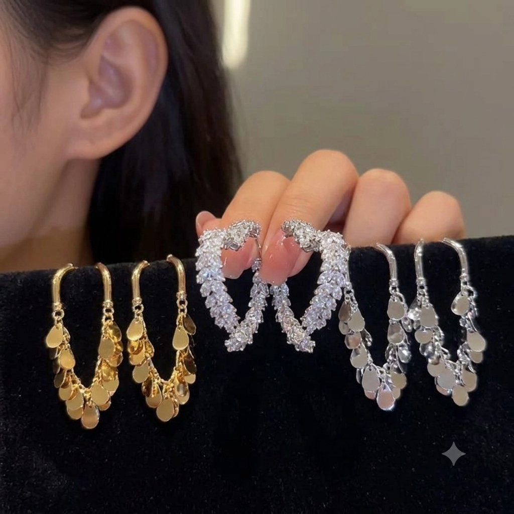 🔥🔥 90% OFF TODAY:"Zero-Gravity" Tassel Drops: Feather-Light Elegance, Maximum Sparkle.💖