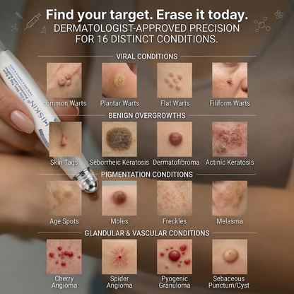 👩‍⚕️ 𝟕-𝐃𝒂𝘆 𝐒𝗸𝐢𝐧 𝐓𝒂𝗴 & 𝐒𝐩𝙤𝐭 𝐄𝐫𝒂𝐬𝙚𝐫 Painless & Scar-Free Advanced Imperfection Removal Rollerball Pen