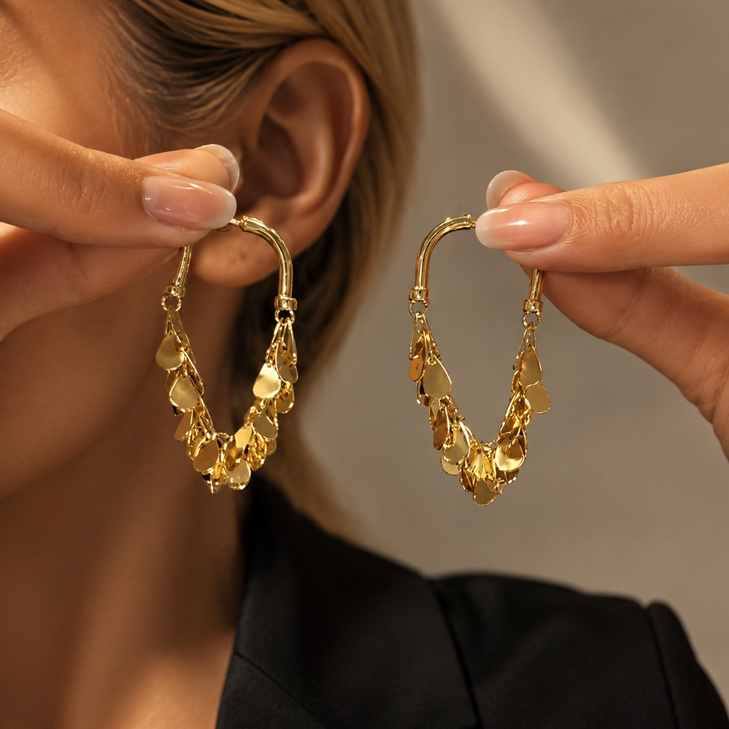 🔥🔥 90% OFF TODAY:"Zero-Gravity" Tassel Drops: Feather-Light Elegance, Maximum Sparkle.💖