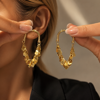 🔥🔥 90% OFF TODAY:"Zero-Gravity" Tassel Drops: Feather-Light Elegance, Maximum Sparkle.💖