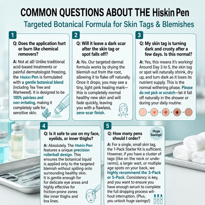 👩‍⚕️ 𝟕-𝐃𝒂𝘆 𝐒𝗸𝐢𝐧 𝐓𝒂𝗴 & 𝐒𝐩𝙤𝐭 𝐄𝐫𝒂𝐬𝙚𝐫 Painless & Scar-Free Advanced Imperfection Removal Rollerball Pen