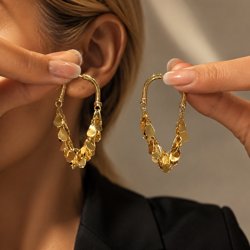 🔥🔥 90% OFF TODAY:"Zero-Gravity" Tassel Drops: Feather-Light Elegance, Maximum Sparkle.💖