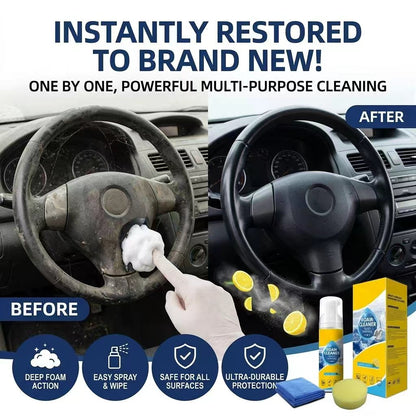 🛒Huge Sale: 50% OFF Today Only⏳Larnto®4-in-1 Multi-Enzyme Foam Cleaner
