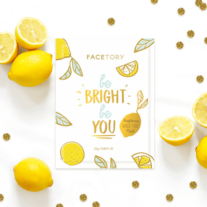 Be Bright Be You Gold Foil Sheet Mask - Brightening
