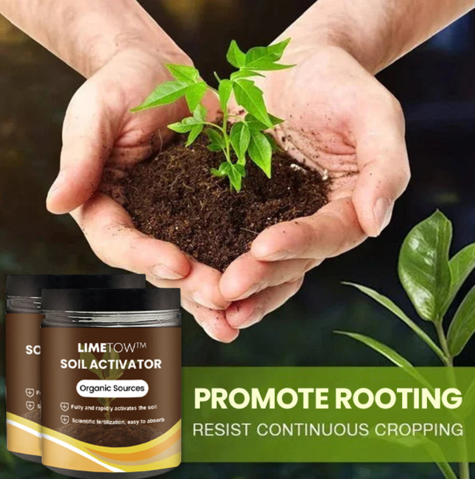 Premium Soil Activator & Liquid Fertilizer,Dirt Health Booster, Liquid Fertilizer for Indoor & Outdoor Plants for Raised Garden Beds, Potting Mix, and Seedling Compost