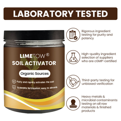 Premium Soil Activator & Liquid Fertilizer,Dirt Health Booster, Liquid Fertilizer for Indoor & Outdoor Plants for Raised Garden Beds, Potting Mix, and Seedling Compost
