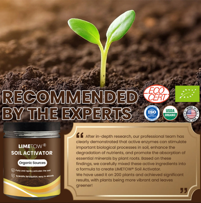 Premium Soil Activator & Liquid Fertilizer,Dirt Health Booster, Liquid Fertilizer for Indoor & Outdoor Plants for Raised Garden Beds, Potting Mix, and Seedling Compost
