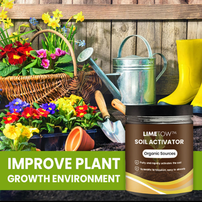 Premium Soil Activator & Liquid Fertilizer,Dirt Health Booster, Liquid Fertilizer for Indoor & Outdoor Plants for Raised Garden Beds, Potting Mix, and Seedling Compost